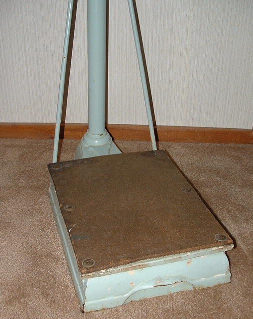 Antique Chatillon Cast Iron 300# Lollipop Scale