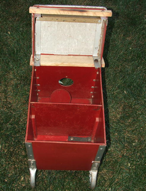 Vintage Ice Pal Ice Fishing Sled / Primitive Piece