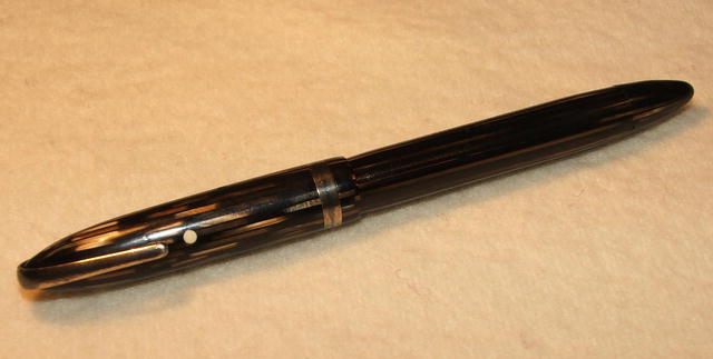 WWII Era Sheaffer White Dot Fountain Pen With Military Clip