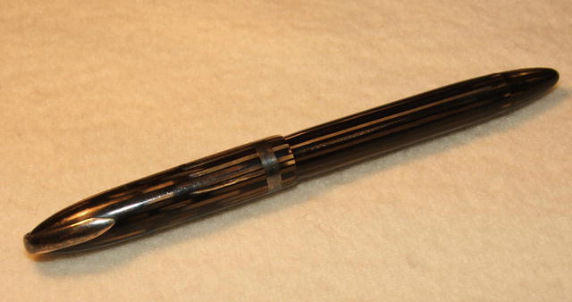 WWII Era Sheaffer White Dot Fountain Pen With Military Clip