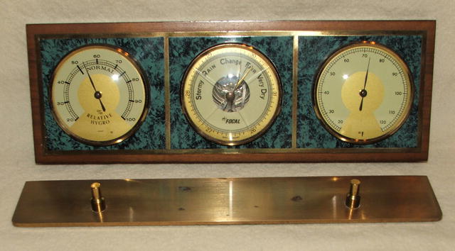 Vintage West German Focal Barometer Weather Station