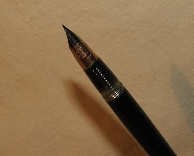 Vintage Shaeffer Triumph White Dot 14K Pen Desk Set