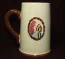 Vintage / Antique Wisconsin Dells Souvenir Pottery Stein / Mug