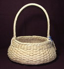 Signed Oval Wicker Kentucky Egg Basket