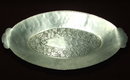 Vintage Everlast Flower Design Oval Bread Tray