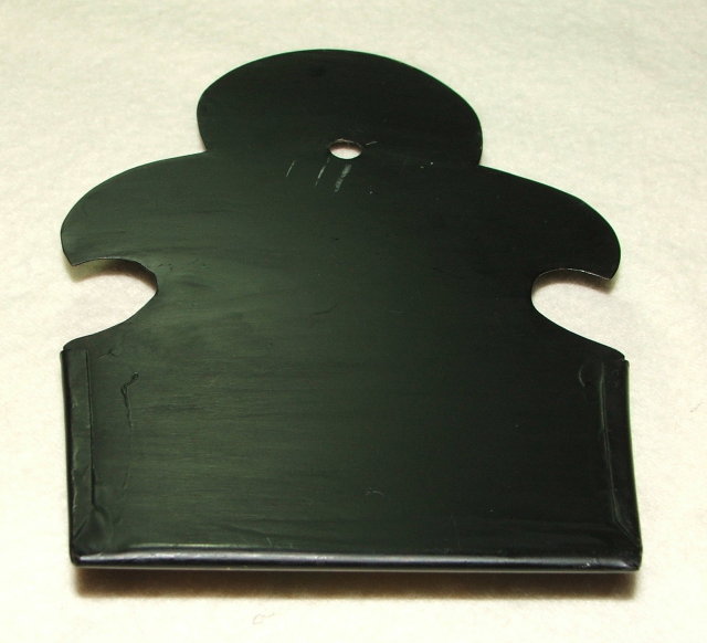 Vintage / Antique Tole Painted Metal Wall Pocket