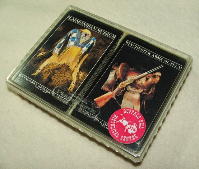 Vintage Buffalo Bill Plains Indians / Winchester Museum Playing Cards