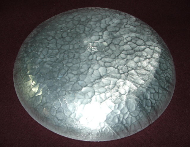 Mid-Century Everlast Forged Aluminum Bamboo Pattern Bowl