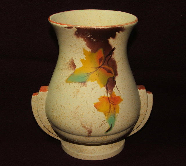 Vintage / Antique Art Deco Handpainted English Vase
