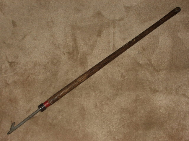 Vintage / Antique Wood & Iron Arctic Harpoon