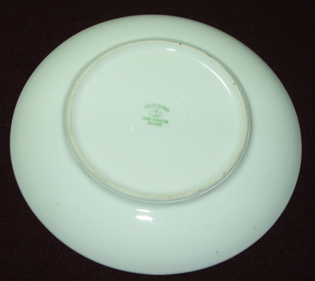 Antique Meito China Hand Painted Berry Motif Plate