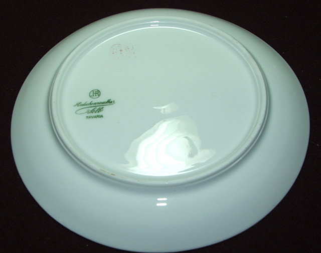Art Deco Hutschenreuther Cherries Plate, Selb, Bavaria