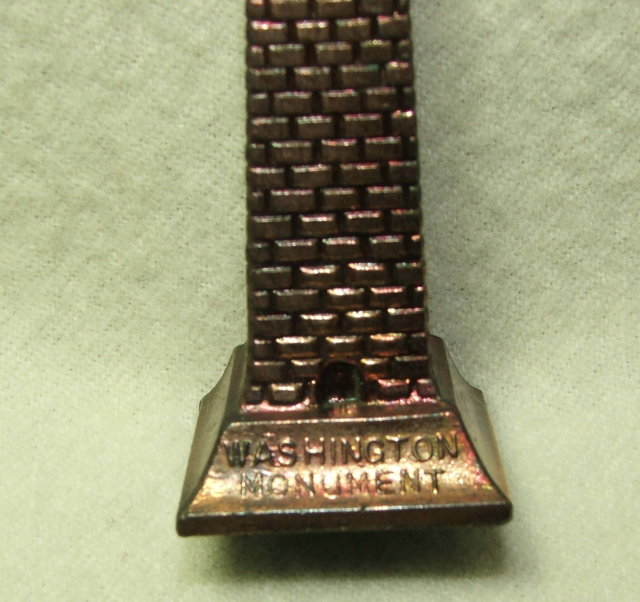 Vintage Souvenir Building - Washington Monument