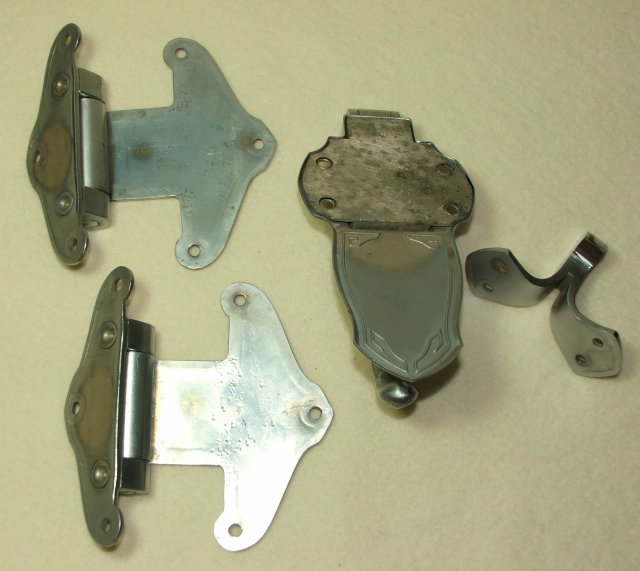 Antique Art Deco Ice Box Hardware