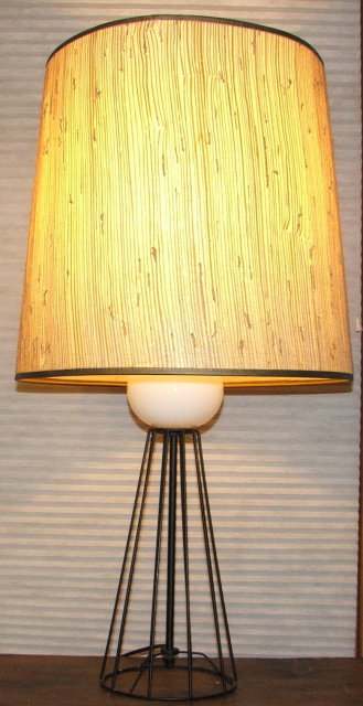 Mid Century Retro Atomic Age Table Lamp