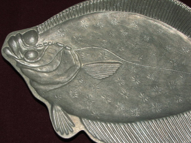 Nelles Studio Artisan Made Cast Aluminum Fish Platter