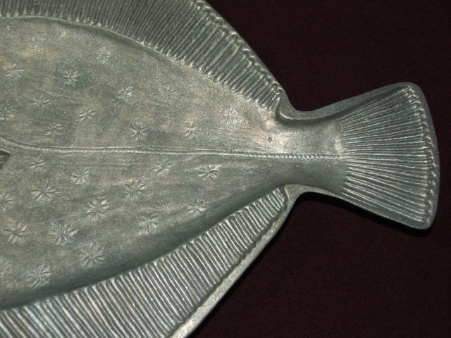Nelles Studio Artisan Made Cast Aluminum Fish Platter