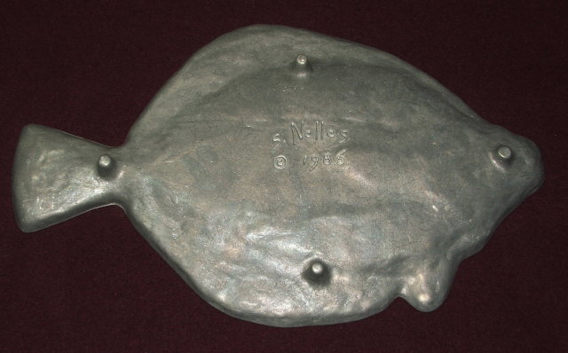 Nelles Studio Artisan Made Cast Aluminum Fish Platter