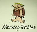 Limited Edition Hanna Barbera Barney Rubble Etching