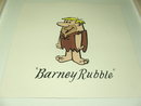 Limited Edition Hanna Barbera Barney Rubble Etching