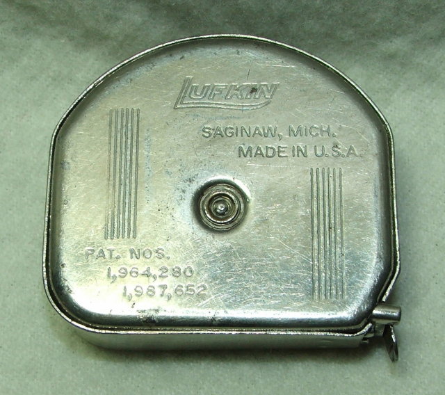 Small Lufkin Mezurall 6 Ft. Steel Tape No. 926
