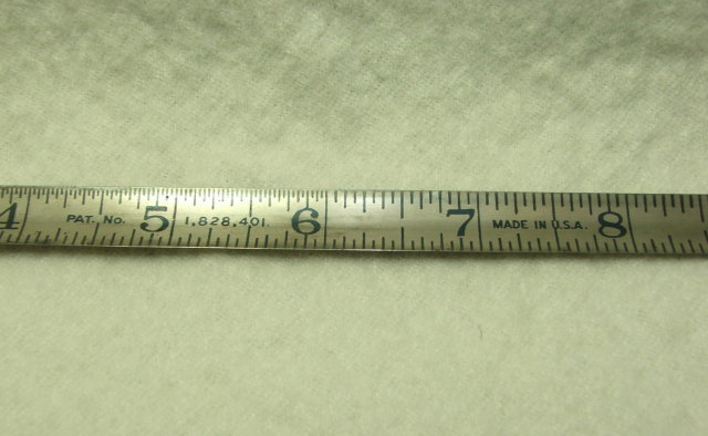 Small Lufkin Mezurall 6 Ft. Steel Tape No. 926