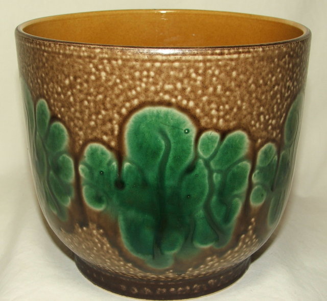 Vintage Heffen Belgium Art Pottery Jardiniere