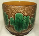 Vintage Heffen Belgium Art Pottery Jardiniere