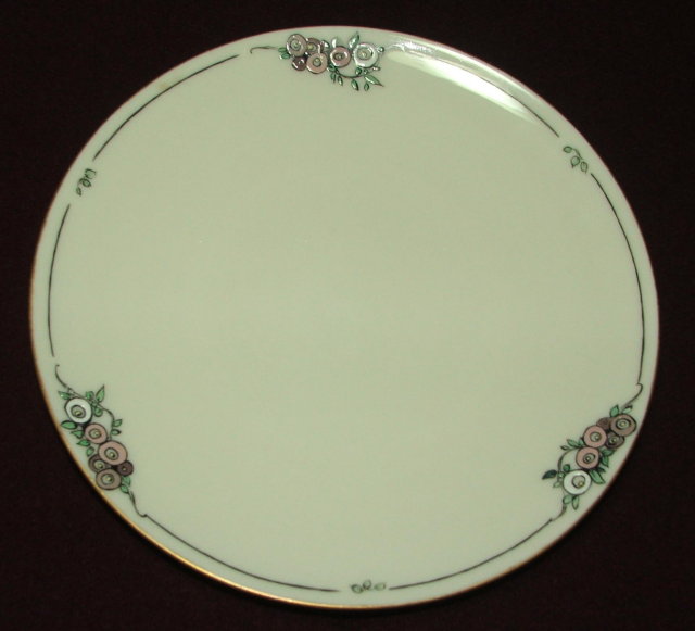 Antique Lenox China Gold Rim Porcelain Plate