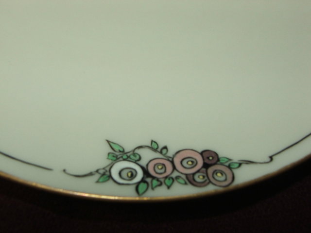 Antique Lenox China Gold Rim Porcelain Plate