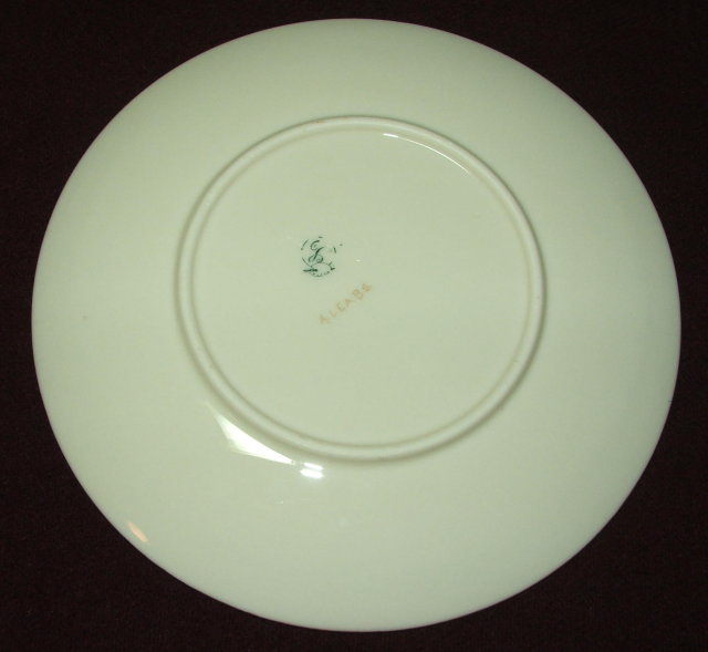 Antique Lenox China Gold Rim Porcelain Plate
