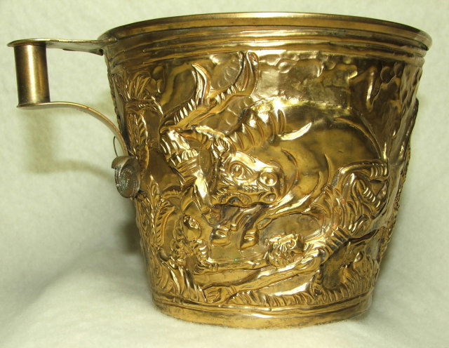 1965 Greek Replica of Ancient Minoan Vaphio Cup