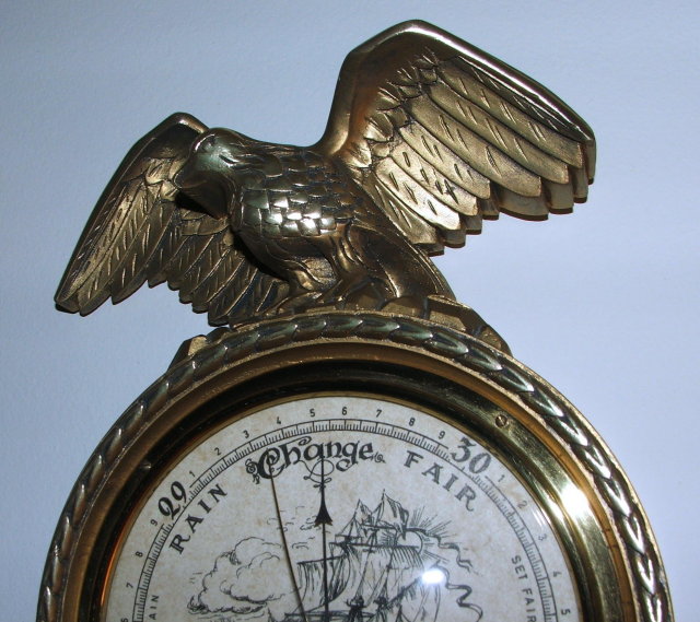 Hoffritz Golden Eagle Wall Barometer Made in Belgium