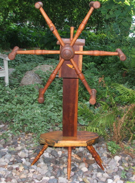 Antique Primitive Wooden Yarn / Skein Winder