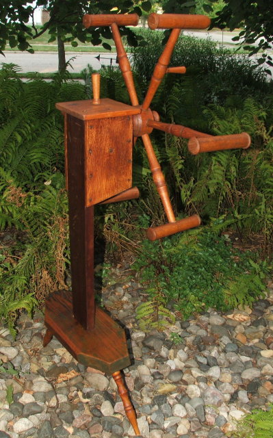 Antique Primitive Wooden Yarn / Skein Winder