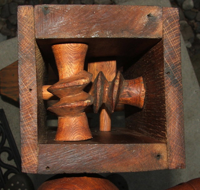Antique Primitive Wooden Yarn / Skein Winder