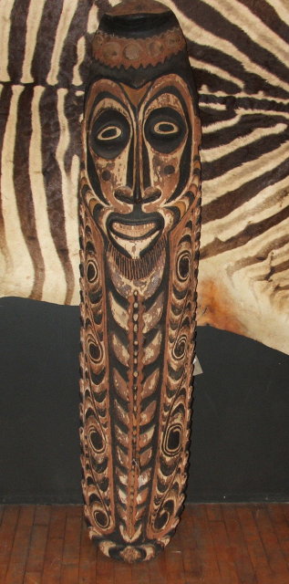 Vintage / Antique New Guinea Tribal Body Shield