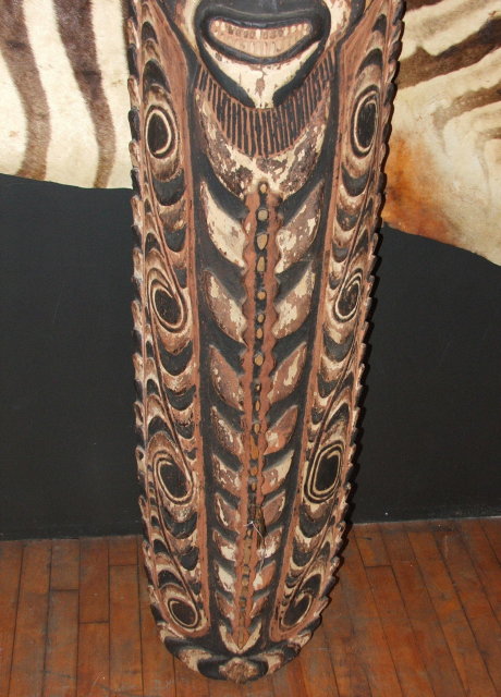 Vintage / Antique New Guinea Tribal Body Shield