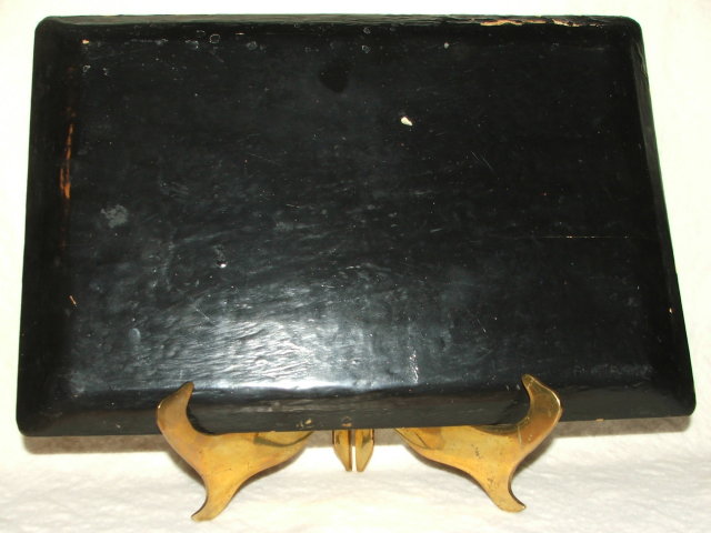 Vintage Mexican Folk Art Carved Wood Tray