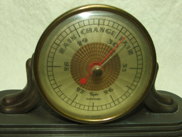 Retro Art Deco Taylor Baroguide Barometer