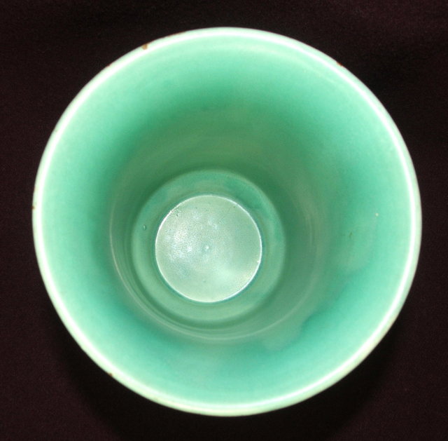 Rumrill Turquoise/Green & Brown Mottled Vase