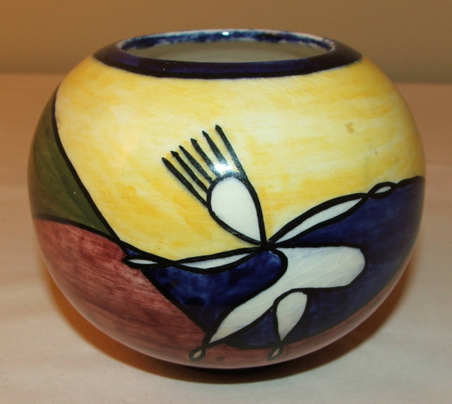Mid-Century Dutch Modernist Art Pottery Vase