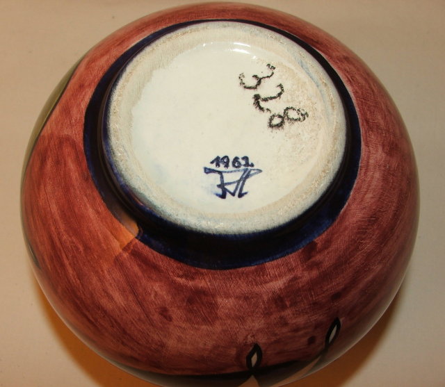 Mid-Century Dutch Modernist Art Pottery Vase