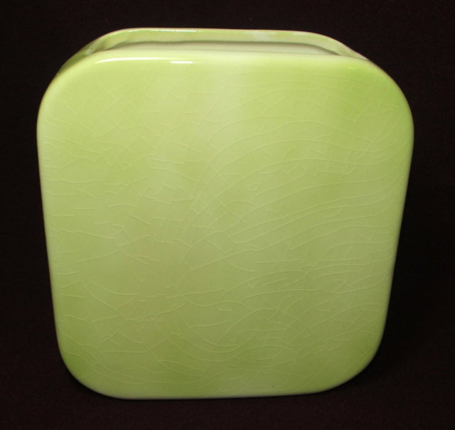Royal Copley Square Lily Pad Art Pottery Vase