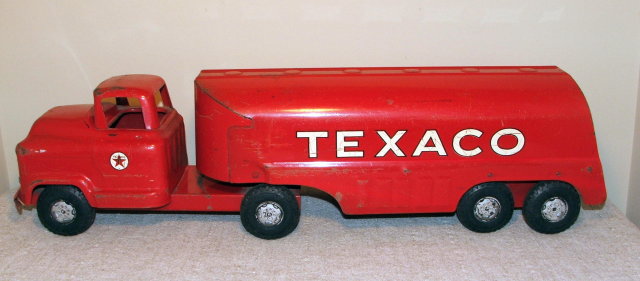 1950's Buddy L Diecast Texaco Tanker Truck