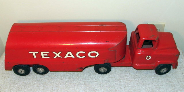 1950's Buddy L Diecast Texaco Tanker Truck