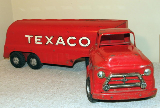 1950's Buddy L Diecast Texaco Tanker Truck