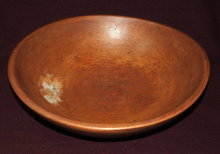 Large Early Munising Wooden Sugar Maple Dough Bowl