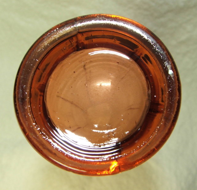 Pink Depression Glass Paneled