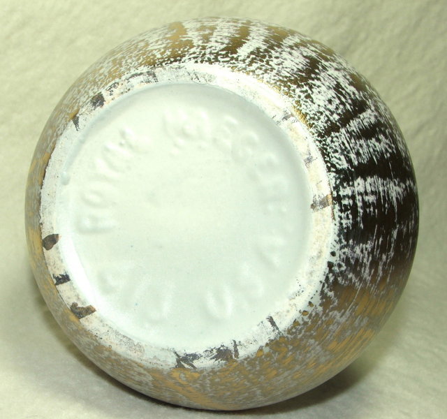 Mid-Century Royal Haeger Gold Washed Vase # 413